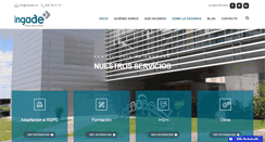 Desktop Screenshot of ingade.es